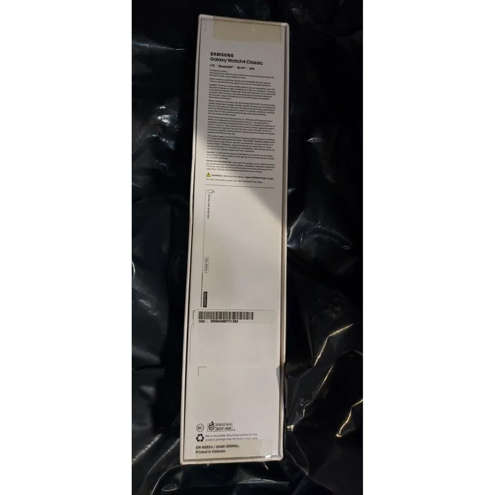 Samsung Galaxy Watch 4 Classic 42mm Black LTE Bluetooth Android Wear BRAND NEW